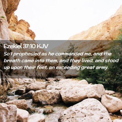 Ezekiel 37:10 KJV Free Bible Images