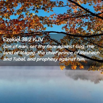 Ezekiel 38:2 KJV Free Bible Images