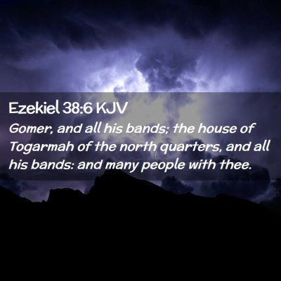 Ezekiel 38:6 KJV Free Bible Images