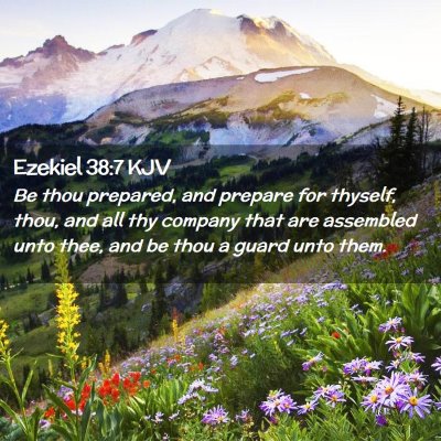 Ezekiel 38:7 KJV Free Bible Images