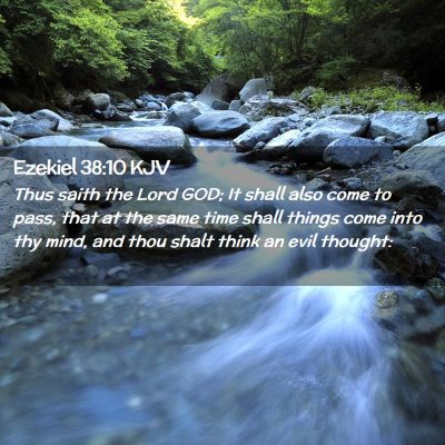 Ezekiel 38:10 KJV Free Bible Images