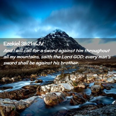 Ezekiel 38:21 KJV Free Bible Images