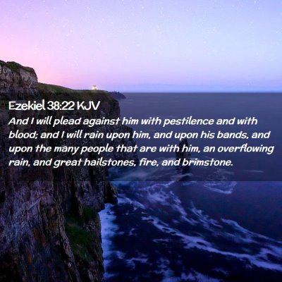 Ezekiel 38:22 KJV Free Bible Images