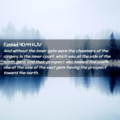 Ezekiel 40:44 KJV Free Bible Images