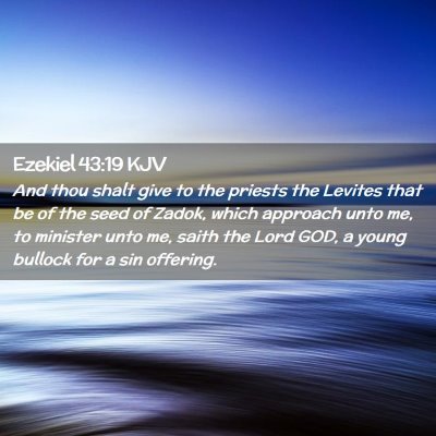 Ezekiel 43:19 KJV Free Bible Images