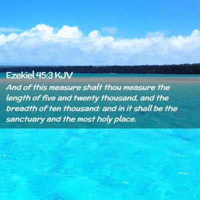 Ezekiel 45:3 KJV Free Bible Images