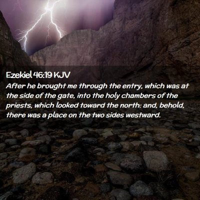 Ezekiel 46:19 KJV Free Bible Images