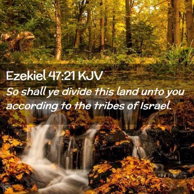 Ezekiel 47:21 KJV Free Bible Images