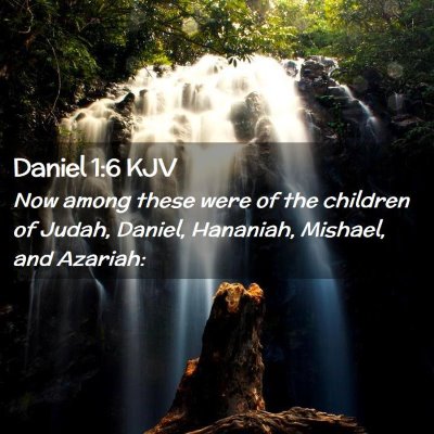 Daniel 1:6 KJV Free Bible Images