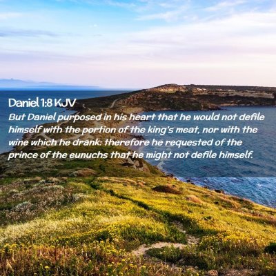 Daniel 1:8 KJV Free Bible Images