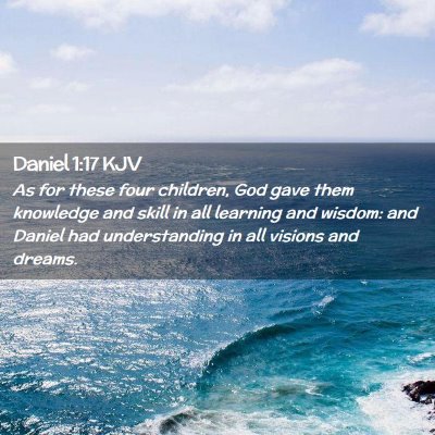 Daniel 1:17 KJV Free Bible Images