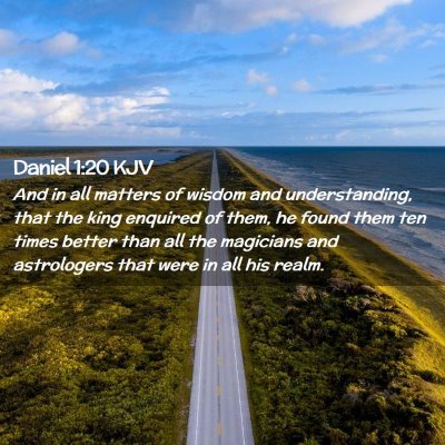 Daniel 1:20 KJV Free Bible Images