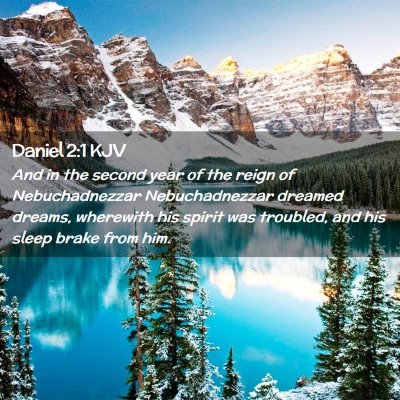 Daniel 2:1 KJV Free Bible Images