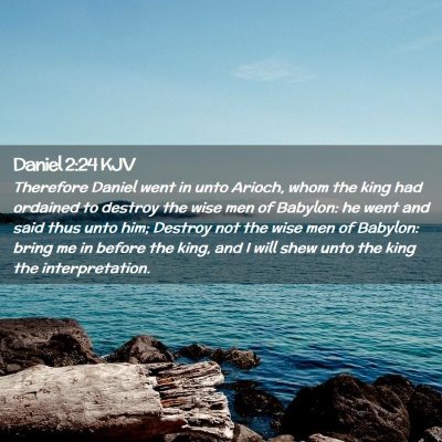 Daniel 2:24 KJV Free Bible Images