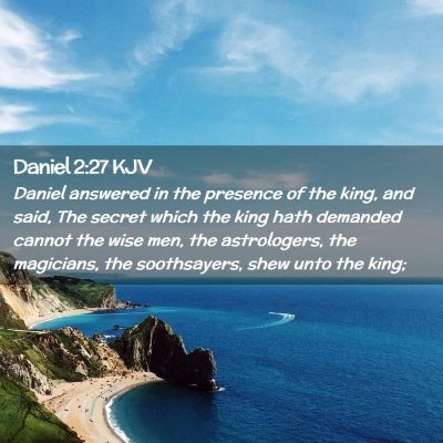 Daniel 2:27 KJV Free Bible Images