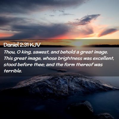 Daniel 2:31 KJV Free Bible Images