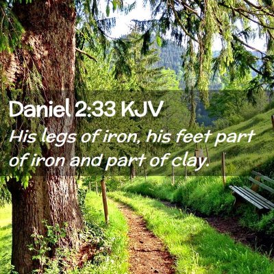 Daniel 2:33 KJV Free Bible Images