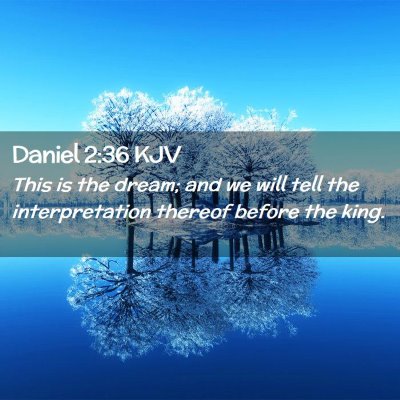 Daniel 2:36 KJV Free Bible Images