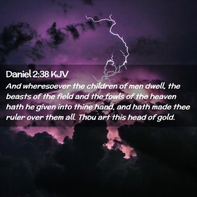 Daniel 2:38 KJV Free Bible Images