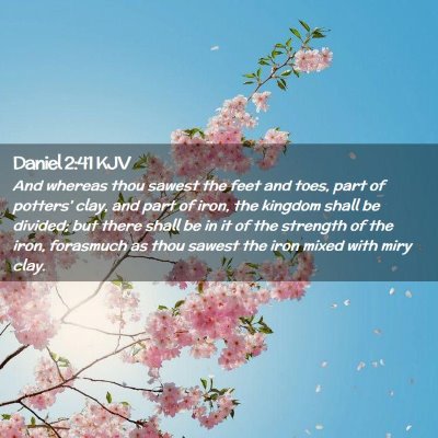 Daniel 2:41 KJV Free Bible Images