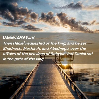 Daniel 2:49 KJV Free Bible Images