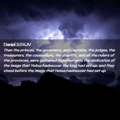 Daniel 3:3 KJV Free Bible Images