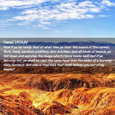 Daniel 3:15 KJV Free Bible Images