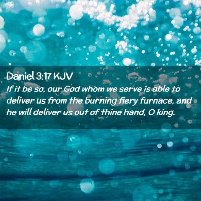 Daniel 3:17 KJV Free Bible Images