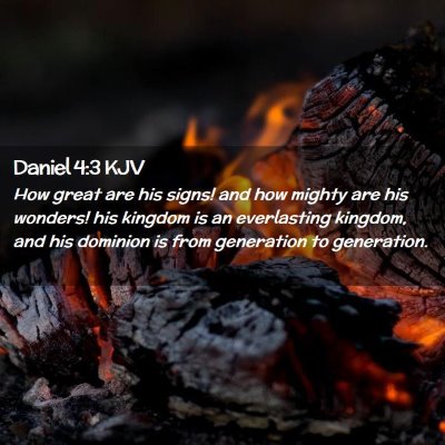 Daniel 4:3 KJV Free Bible Images