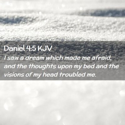 Daniel 4:5 KJV Free Bible Images