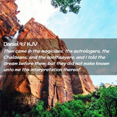 Daniel 4:7 KJV Free Bible Images