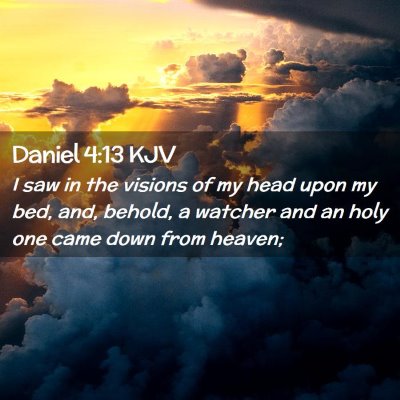 Daniel 4:13 KJV Free Bible Images