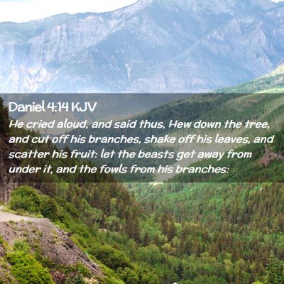 Daniel 4:14 KJV Free Bible Images