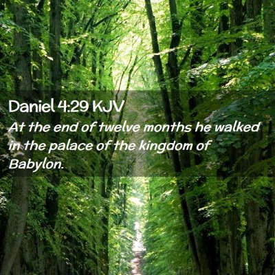 Daniel 4:29 KJV Free Bible Images