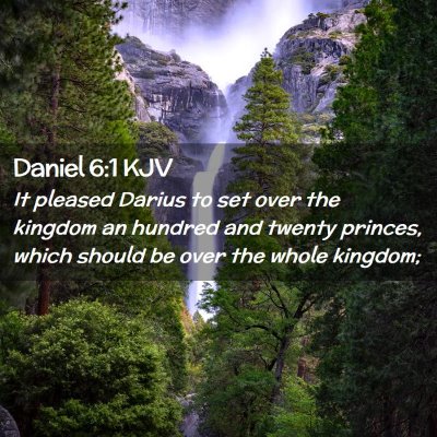 Daniel 6:1 KJV Free Bible Images