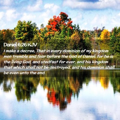 Daniel 6:26 KJV Free Bible Images