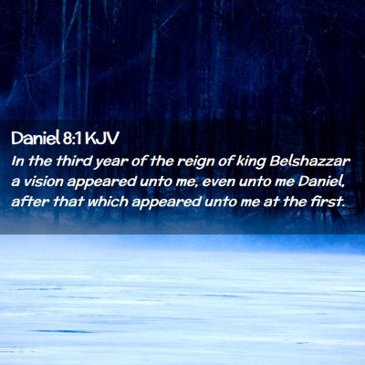 Daniel 8:1 KJV Free Bible Images