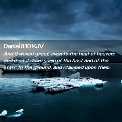 Daniel 8:10 KJV Free Bible Images