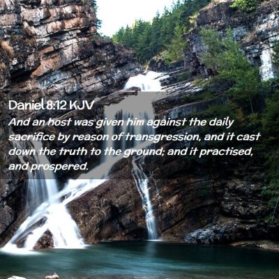 Daniel 8:12 KJV Free Bible Images