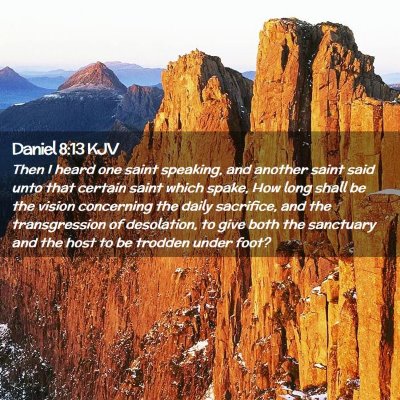 Daniel 8:13 KJV Free Bible Images