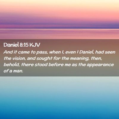 Daniel 8:15 KJV Free Bible Images