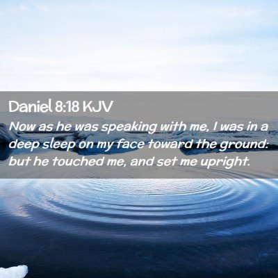 Daniel 8:18 KJV Free Bible Images