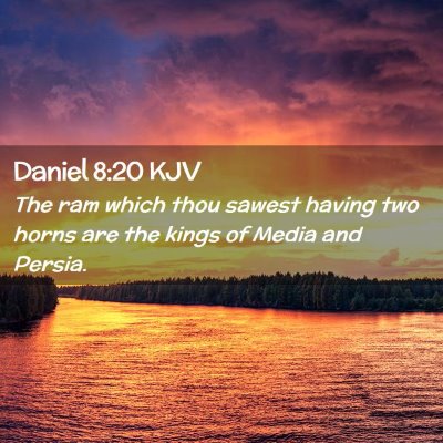 Daniel 8:20 KJV Free Bible Images