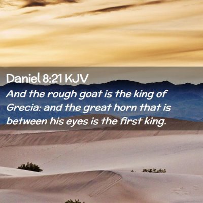 Daniel 8:21 KJV Free Bible Images