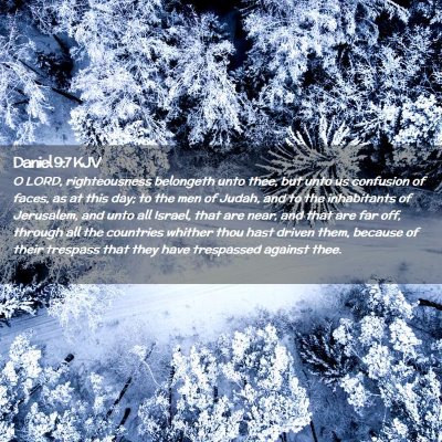 Daniel 9:7 KJV Free Bible Images