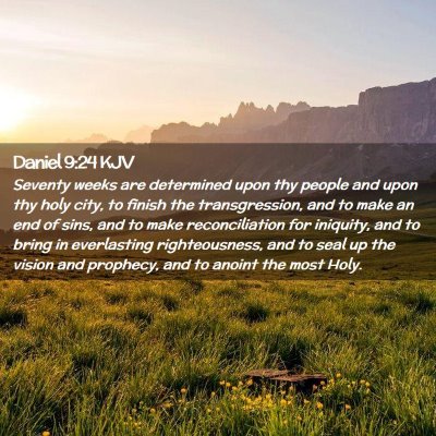 Daniel 9:24 KJV Free Bible Images