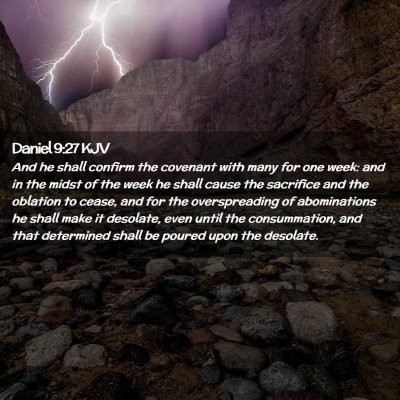 Daniel 9:27 KJV Free Bible Images