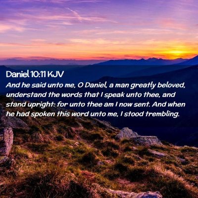 Daniel 10:11 KJV Free Bible Images