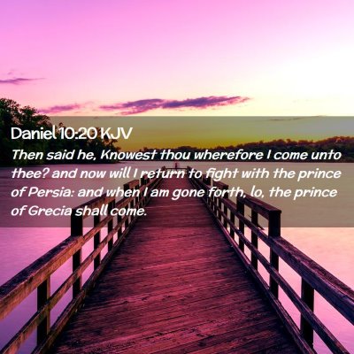 Daniel 10:20 KJV Free Bible Images