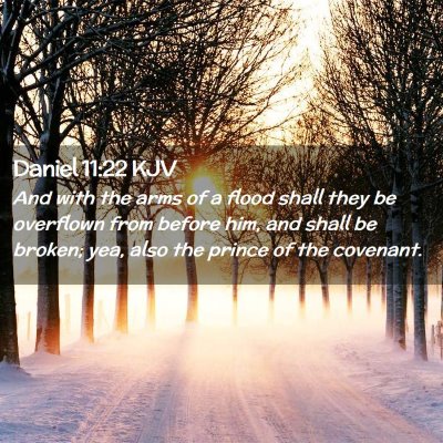 Daniel 11:22 KJV Free Bible Images